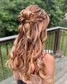 Half-Up Half-Down Hairstyles For Prom Walks